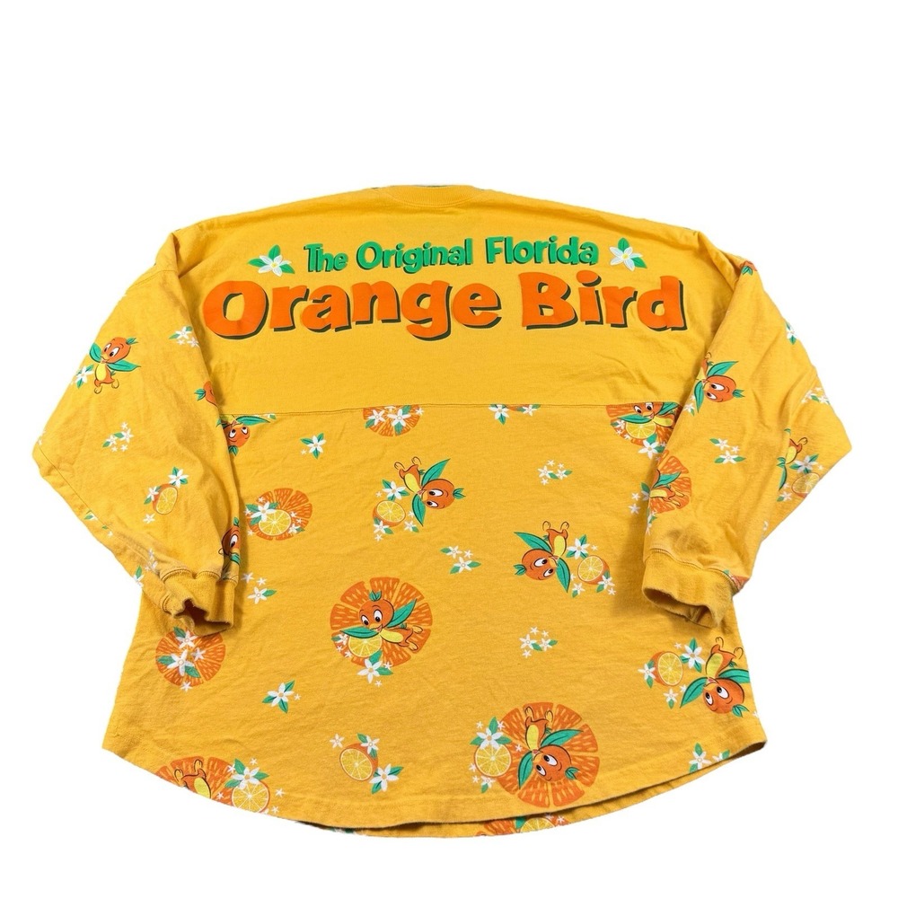 Disney Parks World The Original Florida Orange Bird Spirit Jersey Shirt Large L